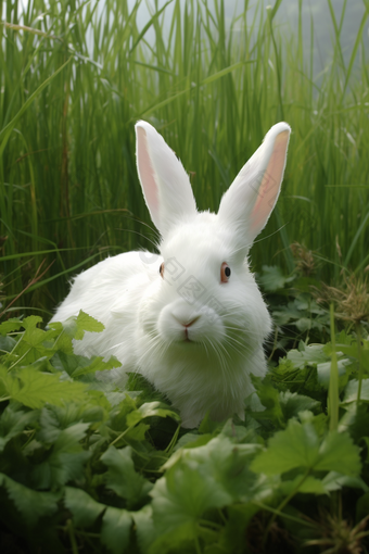新西兰兔肉兔供应摄影图