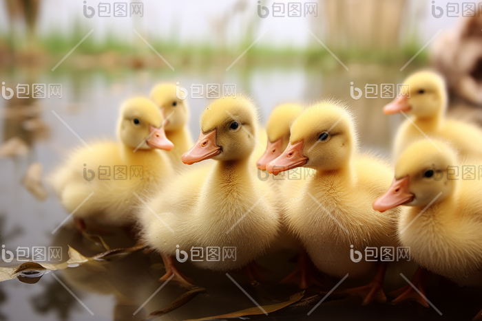 优质鹅幼崽畜牧养殖摄影图图片-包图网