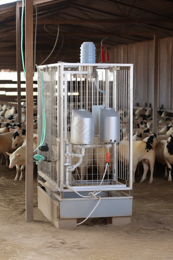 养殖场全自动一体化人造物消毒系统摄影图