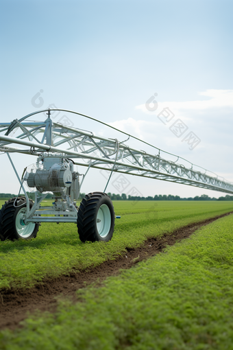 <strong>机械</strong>用具灌溉机摄影图