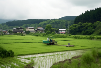 种植<strong>机械</strong>用具种植机摄影图