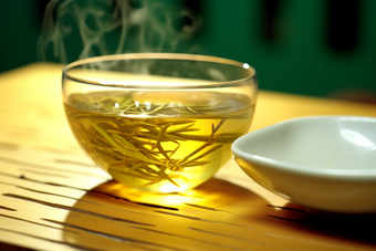特色品茶茶叶盖碗茶中国美食