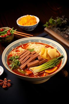 中国餐饮美食地方特色川菜麻辣烫摄影图