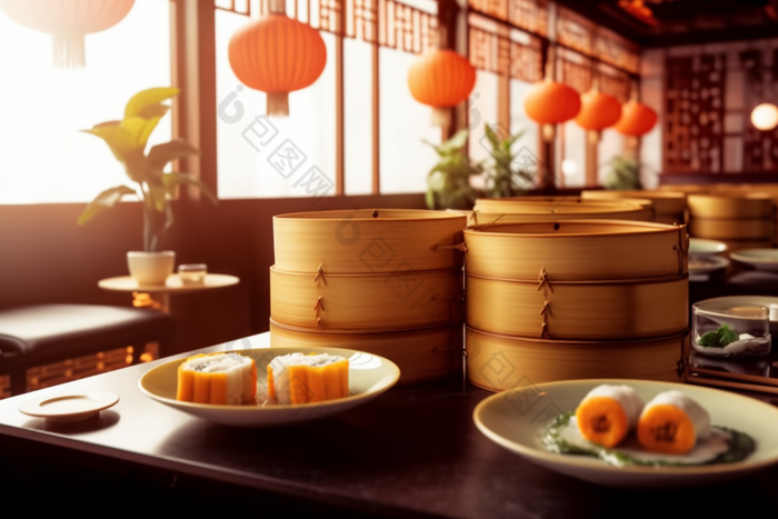 中国美食地方特色广式早茶餐饮图片