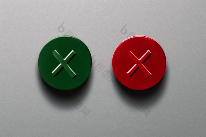 企业图标标示标识对号叉号符号图片-包图网