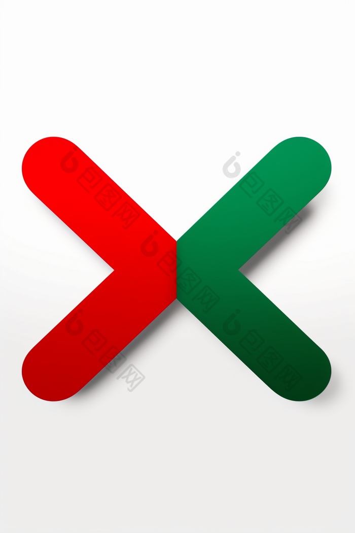 标识对号叉号符号图片-包图网