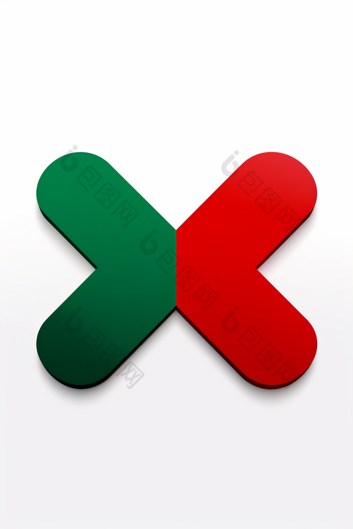 商务图标标示标识对号叉号符号摄影图图片-包图网