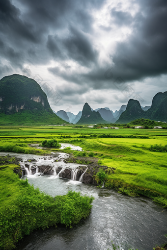 鱼类养殖海鲜餐饮生鲜河鲜青鱼鱼塘场景摄影图