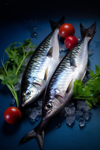 水产海产鱼类养殖海鲜餐饮生鲜河鲜青花鱼商业摄影摄影图