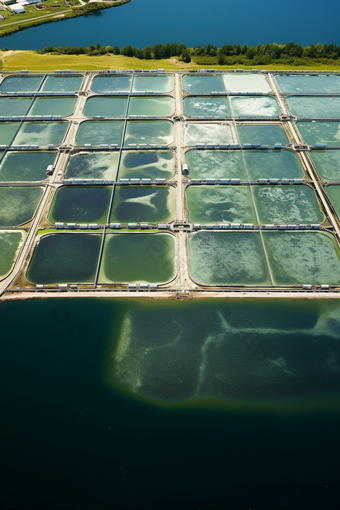 水产海产<strong>养殖</strong>海鲜餐饮生鲜河鲜虾塘场景摄影图