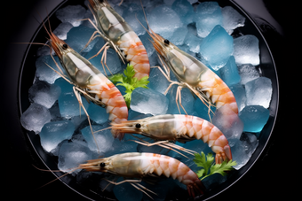 水产虾类养殖海鲜餐饮生鲜河鲜虾商业摄影摄影图