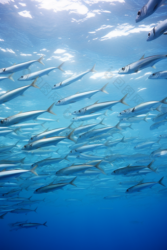生鲜河鲜梭鱼摄影图