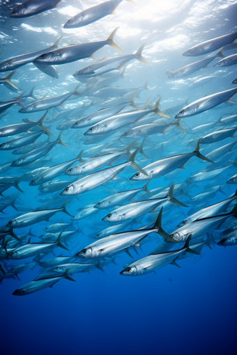 水产海产养殖海鲜餐饮生鲜河鲜梭鱼摄影图