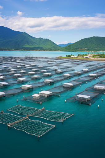 水产海产贝类养殖海鲜河鲜鲍鱼海水养殖摄影图