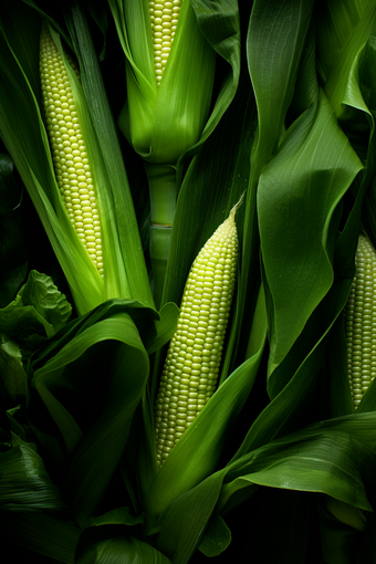 青贮玉米生产培育摄影图