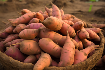 红薯采摘农产品<strong>农业</strong>景观