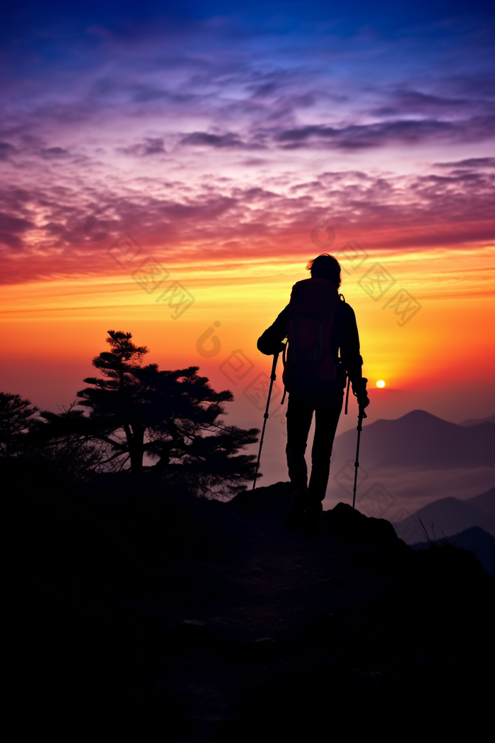 登山赏景农业农学农民三农农业类农村农村风景