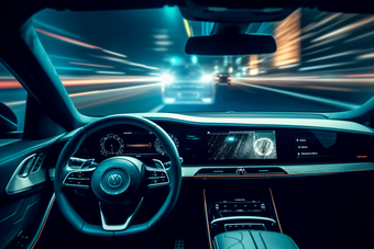 自动驾驶商务科技智慧人工智能未来高科技高新技术产业摄影图