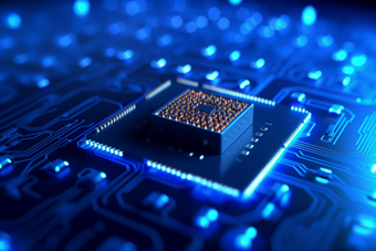 信号芯片科技智慧人工智能未来高科技高新技术产业摄影图