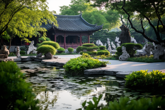 苏州园林图片-苏州园林素材免费下载-包图网