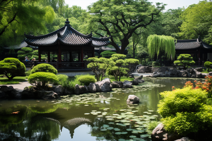 苏州园林图片-苏州园林素材免费下载-包图网