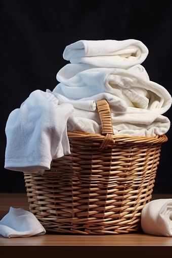 毛巾框布草布料居家洗护用品酒店宾馆摄影图