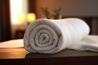毛巾摆放布草布料居家洗护用品酒店宾馆旅店