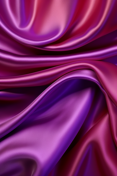 紫色渐变波浪丝绸纹理质感布料布艺纱真丝蚕丝摄影图