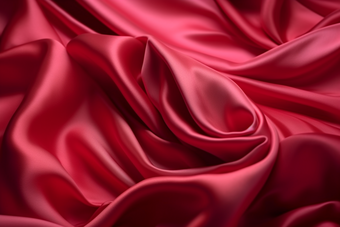 红色渐变波浪丝绸纹理质感布料布艺纱真丝蚕丝摄影图