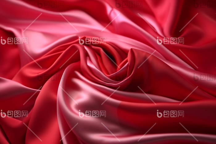 渐变波浪丝绸图片-包图网