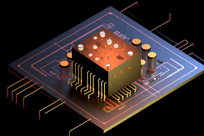 晶体管电子零件半导体科技元件