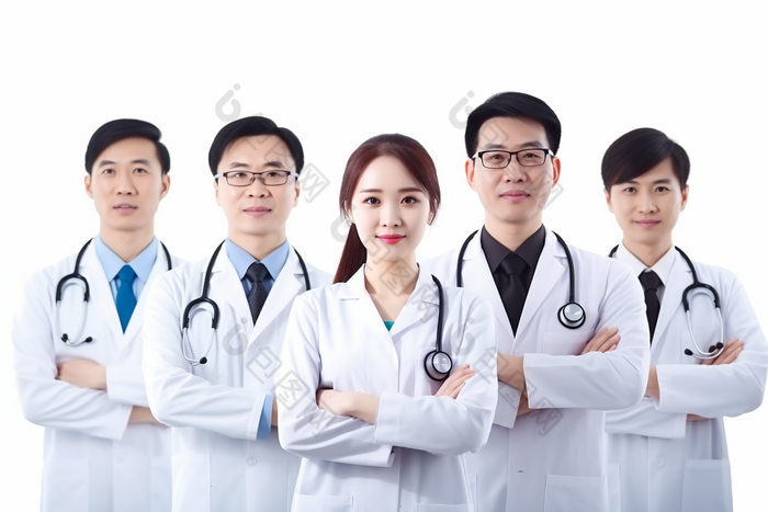 医院医生的团队合照图片-包图网