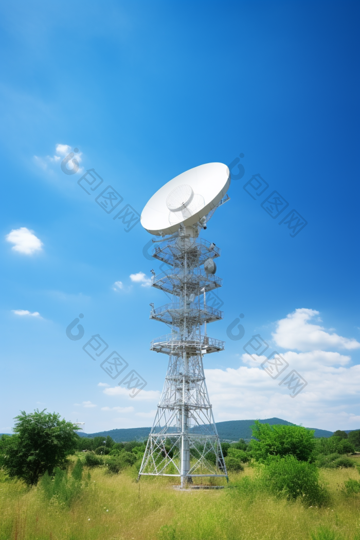 通信信号塔基站天线图片-包图网