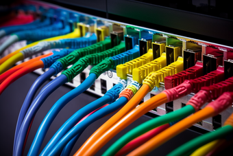电缆电线设备IT技术摄影图