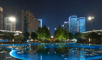 <strong>杭州城市</strong>夜景中国