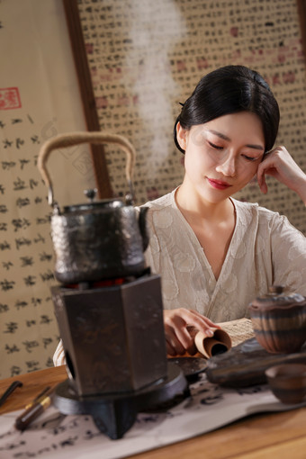 古风女人传统服装美女