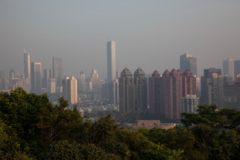 广东省深圳莲花山摄影素材