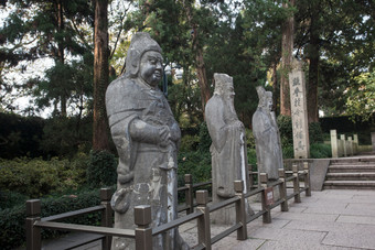 浙江省杭州西湖岳飞庙祈祷