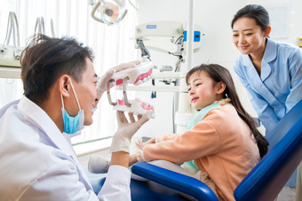 医生<strong>儿童</strong>治疗水平构图牙科设备