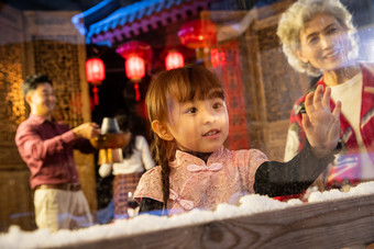 老年人过年传统节日幸福图片