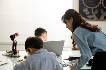 学习编程学编程女人好奇心影相