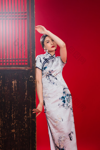 古风美女优雅中国文化