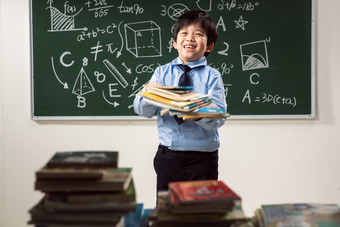 小学生小学生教室黑板图片