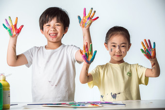 小学生画画画彩色图片照片