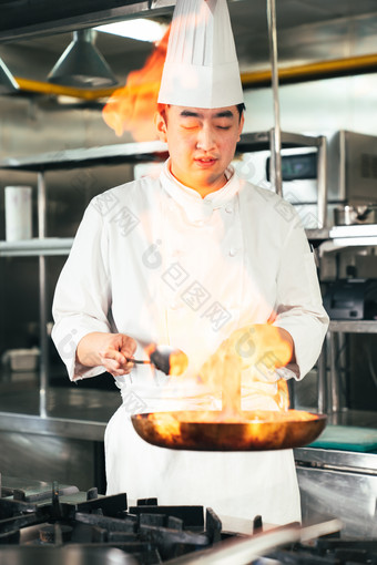 厨师烹饪餐饮影相