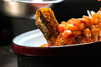 松鼠桂鱼美食宴会中华美食摄影图