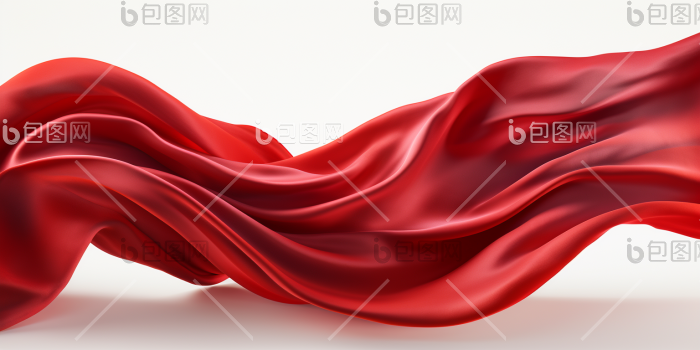 飘逸的丝带丝绸高清图片下载-包图网