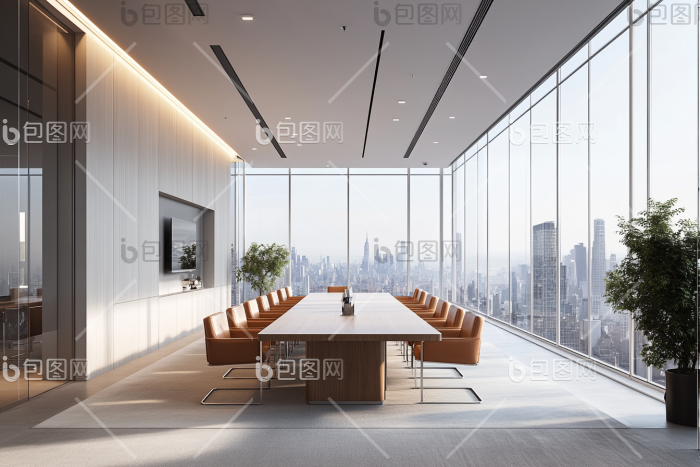 都市顶层商务办公会议室图片-包图网