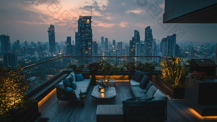 城市夜景建筑室内设计图片-包图网企业站