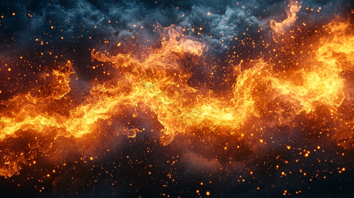 火焰火山火海火元素图片-包图网企业站